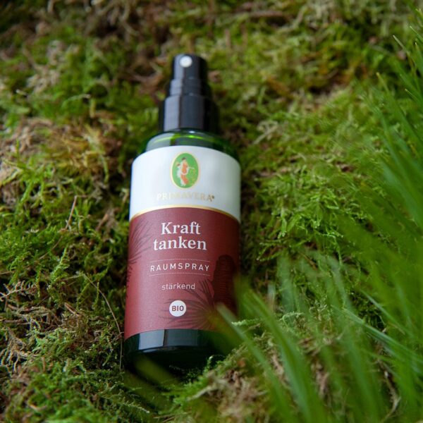 Primavera Raumspray Kraft tanken 50ml bio vegan