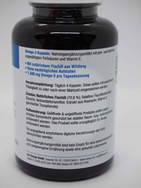 Norsan Omega-3 Kapseln – Bild 3