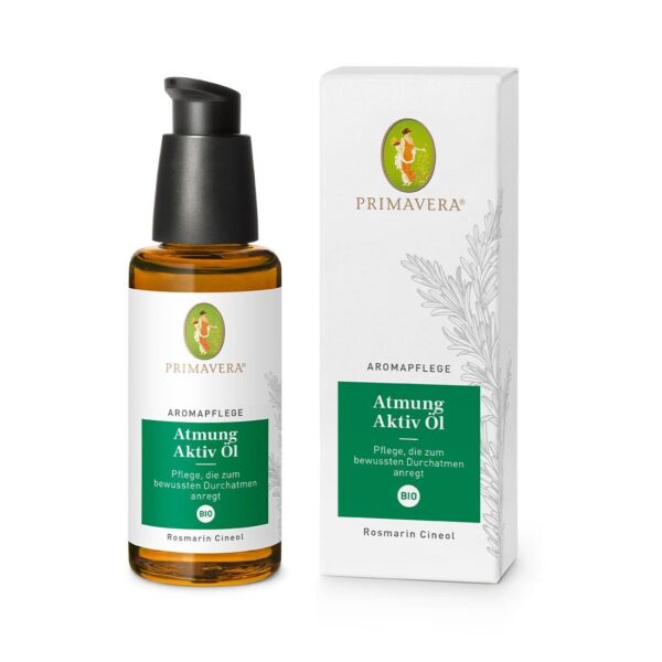 Primavera Aromapflege Atmung Aktiv Öl bio vegan 50ml
