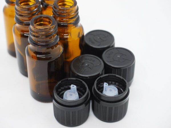 Leerflaschen Braunglas für ätherische Öle 10ml – Bild 2