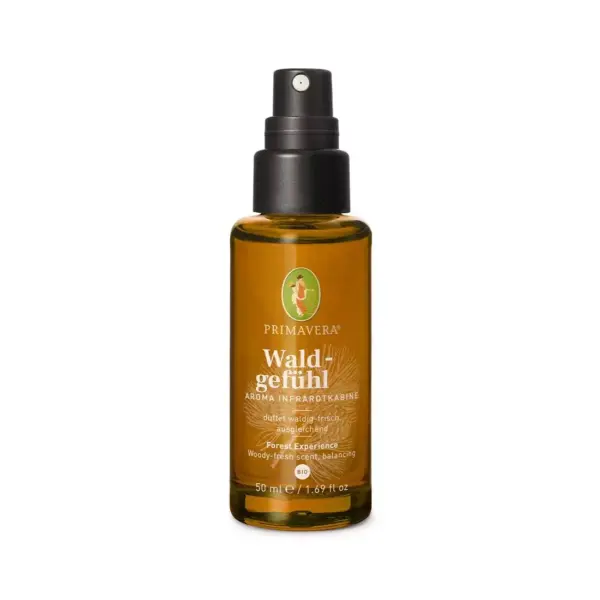 Primavera Waldgefühl Aroma Infrarot Kabinen Spray bio 50ml – Bild 2