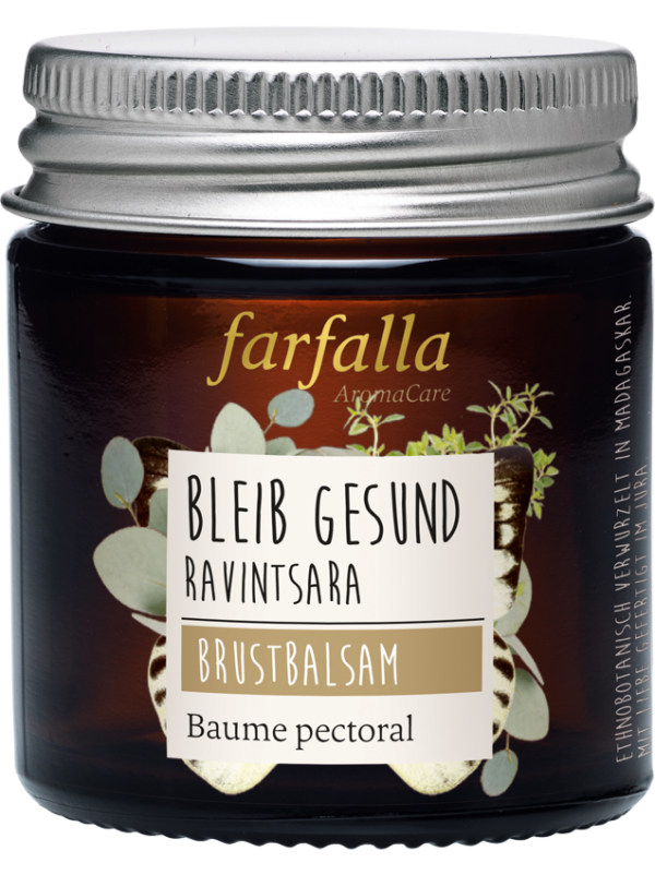 Farfalla Bleib gesund Ravintsara Brustbalsam vegan 30ml
