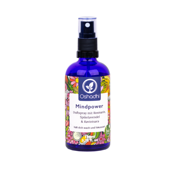 Oshadhi Raumspray Duftspray Mindpower 100ml vegan bio – Bild 2