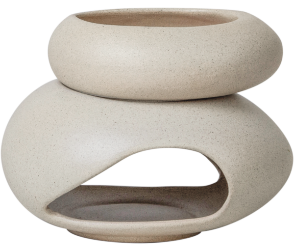 Farfalla Duftlampe Kyoto beige diverse Farben für Teelicht