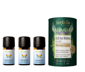 farfalla trio set duft des Waldes - lebelavanda.de